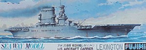 FUJIMI 1/700 美國 航空母艦 LEXINGT